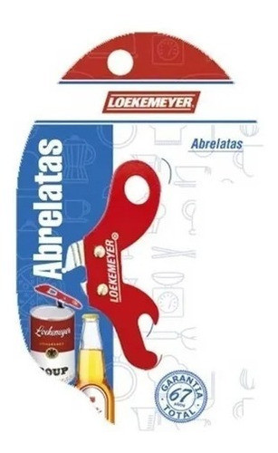 Abrelatas Uña Rojo Loekemeyer Destapador 0