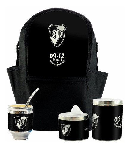 Set Matero, Kit Equipo River Plate Negro 09-12 Sin Termo 0