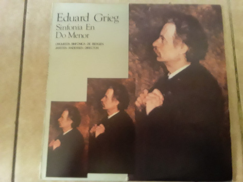 Eduard Grieg - Sinfonia En Do Menor - Lp Vinilo / Kktus 0
