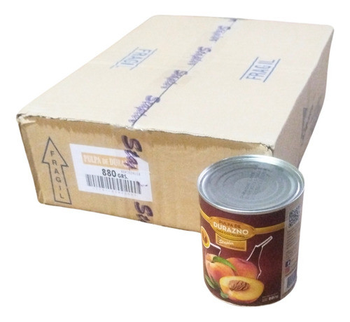 Pulpa Durazno Stapler ( 880 Gr X 12 Unid ) 0
