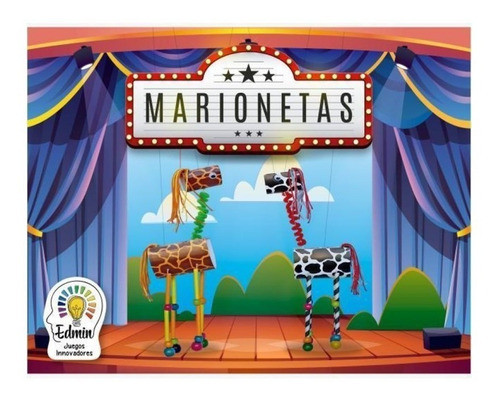 Crea Tus Marionetas Edmin Kit Creativo Para Armar 0