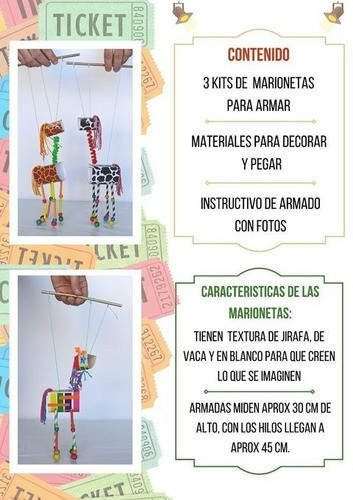 Crea Tus Marionetas Edmin Kit Creativo Para Armar 1