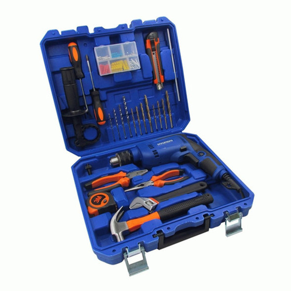 Kit Taladro Percutor Hyundai 13mm 600w + Valija +accs -ynter 0 Kit Taladro Percutor Hyundai 13mm 600w + Valija +accs -ynter 0