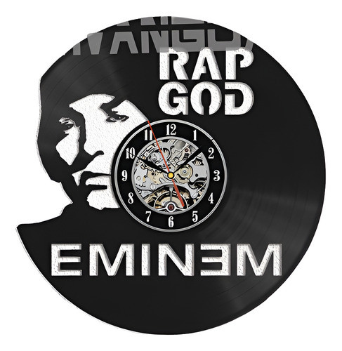 Reloj Eminem Vinilo Retro Ideal Regalo, El 2do Al 20%off 0