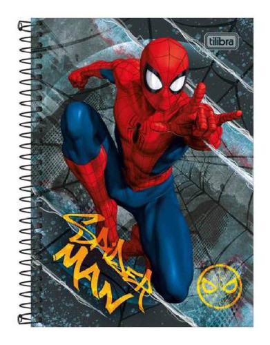 Cuaderno Tapa Dura Spiderman 80 Hojas - Mosca 0