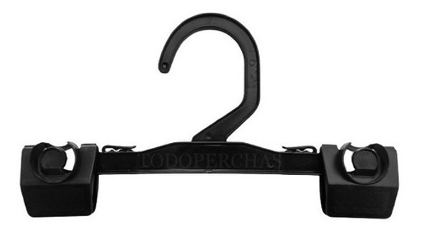 100 Perchas Plastico Negras Con Broches Fijos 19 Cm Lenceria 0 100 Perchas Plastico Negras Con Broches Fijos 19 Cm Lenceria 0