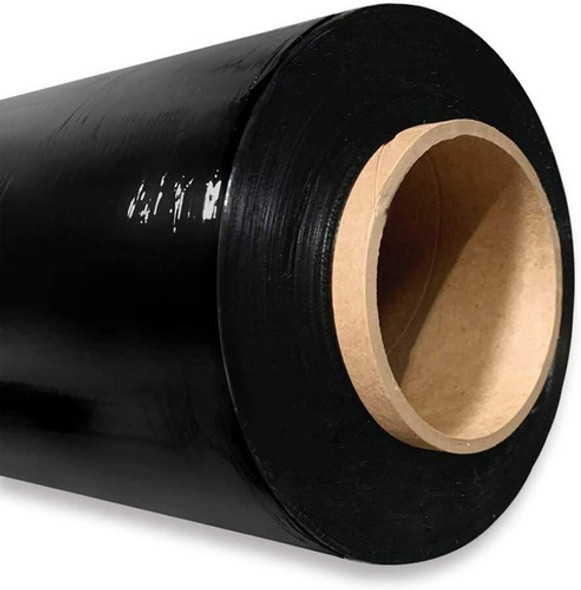 Nylon Film Stretch Negro Para Embalar Paletizar Bobina X 4u. 1 Nylon Film Stretch Negro Para Embalar Paletizar Bobina X 4u. 1