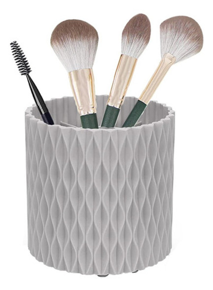 Giratorio De 360 ° Portabrochas De Maquillaje Organizador De 0