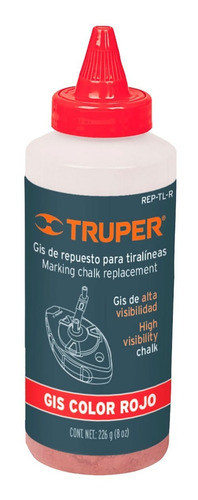 Repuesto Nivel Tiralineas Truper Gis Roja 226g 18578 0