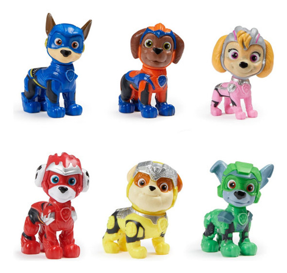 Figuras De Acción Paw Patrol, Pack Regalo Con 6 Personajes 0 Figuras De Acción Paw Patrol, Pack Regalo Con 6 Personajes 0