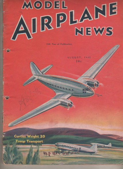 Revista * Model Airplane News * Año 1941 - Aeromodelismo 0 Revista * Model Airplane News * Año 1941 - Aeromodelismo 0