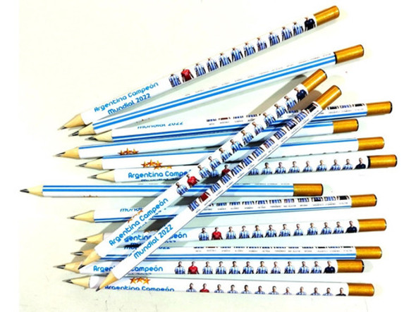 Souvenir  24 Lápices Argentina Campeon 2022 1 Souvenir  24 Lápices Argentina Campeon 2022 1