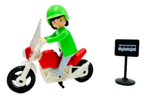 Chics Motoclista Muñeco Figura Con Accesorios Antex 9908 0