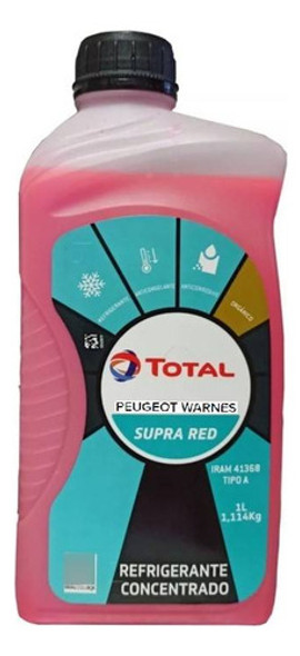 Liquido Refrigerante Total Rosa Fluor De Peugeot Citroen 0