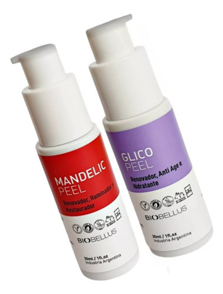 Kit 1 Mandelic Peel + 1 Glico Peel De Biobellus 0 Kit 1 Mandelic Peel + 1 Glico Peel De Biobellus 0
