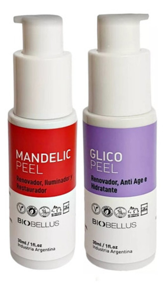 Kit 1 Mandelic Peel + 1 Glico Peel De Biobellus 1 Kit 1 Mandelic Peel + 1 Glico Peel De Biobellus 1