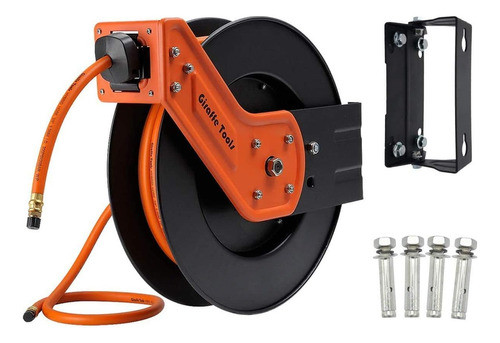 Enrollador De Manguera De Aire Retráctil Giratorio Man... 0