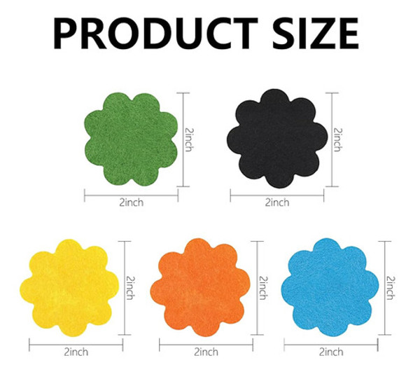 100 Piezas De Almohadillas De Malla Para Agujeros De Macetas 1