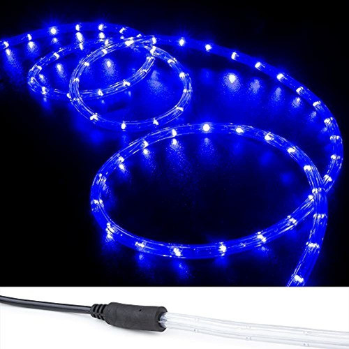 Wyzworks Luces De Cuerda Led Preensambladas Azules De 10 Pie 0