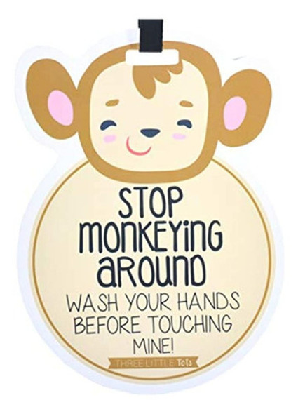 Tres Pequeños? Tema Animal Sin Tocar El Letrero Del Asiento 0