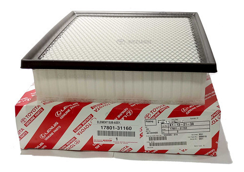 Filtro De Aire Original Hiace 2020 Al 2023 0