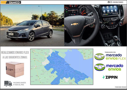 Placa Nombre Vehículo Cruze B Hatch 22/23 Gm 98551018 1