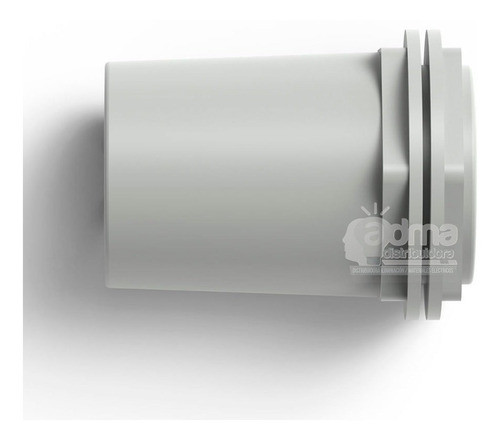 Conector 2 Pulgadas Genrod Pvc Caño Rigido Corrugado 50mm 1