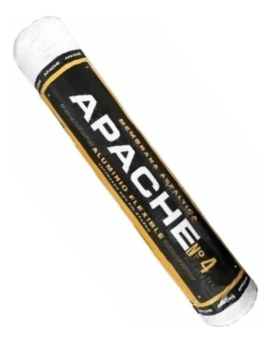 Membrana Asfaltica Aluminizada Apache  Rollo De 10m2 N 4 0