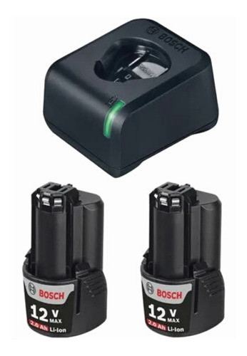 Cargador + 2 Baterias 12v 2ah Starter 1600a01b6z 0