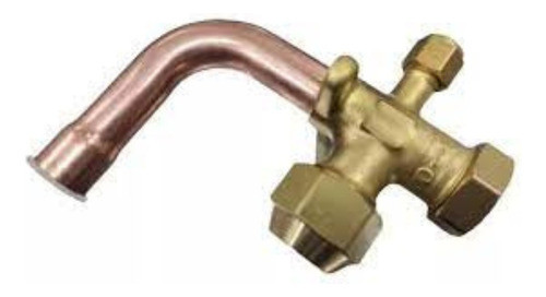 Robinete 3/8 Curvo R22 Refrigeracion 0