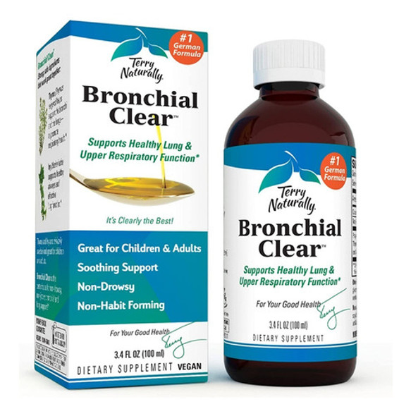 Terry Naturally I Bronchial I Lung Health I 880mg I 5ml Liq 0