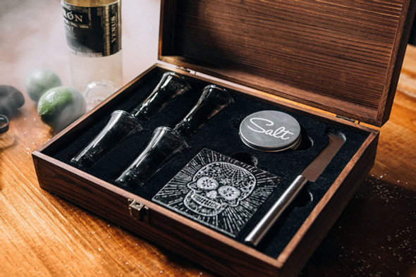 Atterstone Juego De Caja De Madera De Calavera De Azcar De C 1