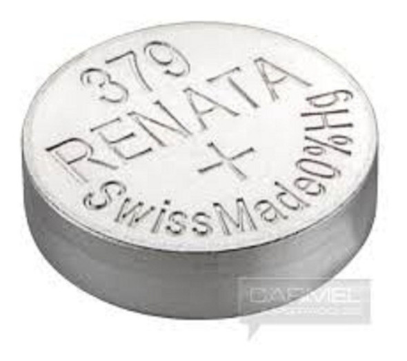 1 Pila Renata 379 Sr521sw Oxido Plata P/ Relojes 1 1 Pila Renata 379 Sr521sw Oxido Plata P/ Relojes 1