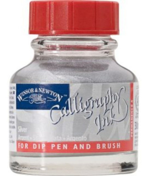 Tinta Plata Mate Winsor And Newton Calligraphy Caligrafia 0 Tinta Plata Mate Winsor And Newton Calligraphy Caligrafia 0