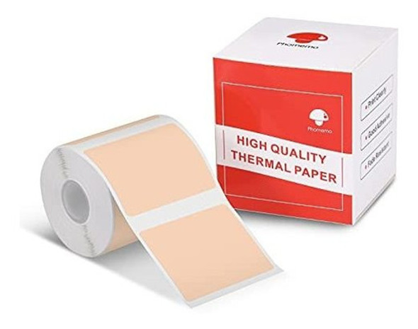 Etiquetas De Papel Termico 4x3cm Para Phomeno M110 Kaki 230u 0