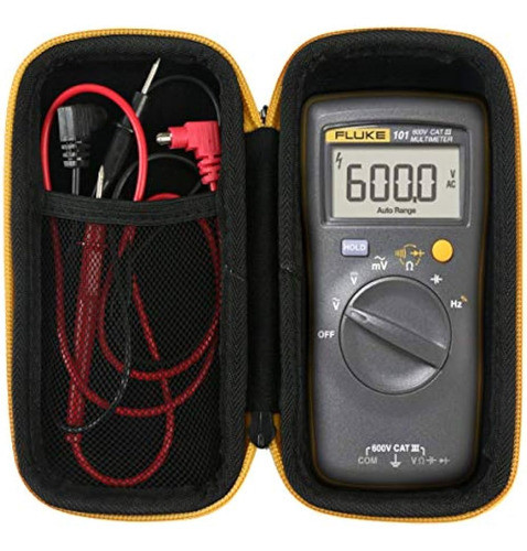 Reemplazo De Estuche Rígido De Viaje Khanka Para Fluke 101/1 0