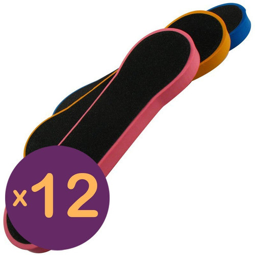 Pack X12 Escofina Para Pie Anatomica De Goma Eva E825 1