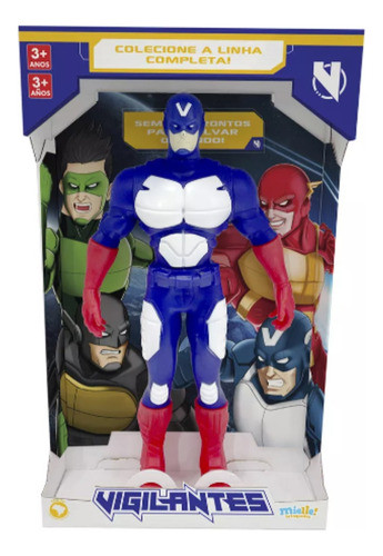 Figura De Acción Articulada Vigilante Azul 40 Cm 1