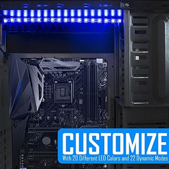 Tira De Luces Led Rgb Kingwin, Tira De Luz Led Magnética Con 1