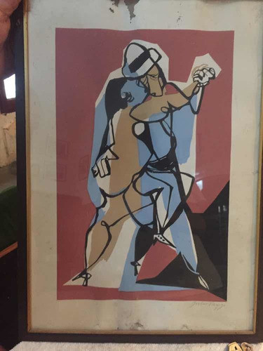 Julio Vanzo - Serigrafía - Tango 3 - Firma En Lápiz - 1981 0