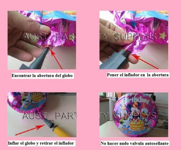 10 Globos Metalizados Numero Rosegold 40 Cm 1