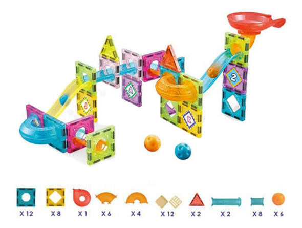 Juego Laberinto De Bolitas Magnetico Magnetic Diy 61 Piezas 1 Juego Laberinto De Bolitas Magnetico Magnetic Diy 61 Piezas 1