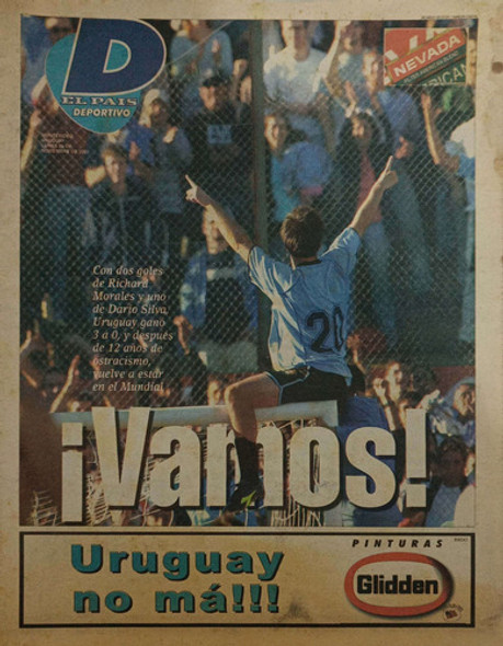 Diarios Ultimas Noticias Y El Pais, Uruguay Al Mundial 2002 1