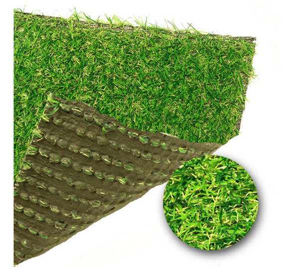 Cesped Sintetico Pasto Artificial Rollo Importado 25mm Alto 0