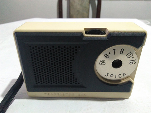 Radio Spica Carcaza Crema No Prende A Completar 0