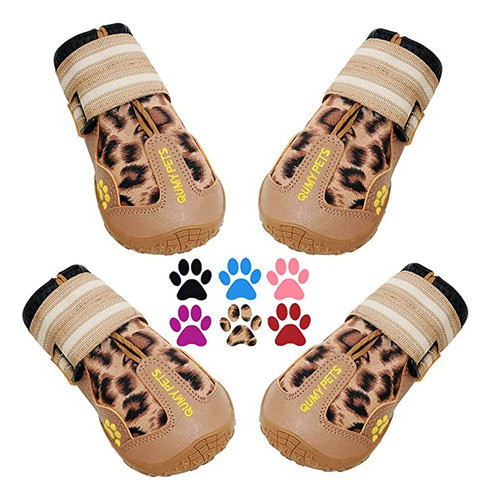 Calzado Mascota Zapato Talle 4 Color Leopardo 0
