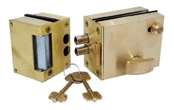 Cerradura Electrica Int, Ext Cerrojo Blindex Luber 810 0