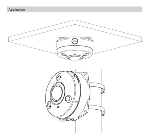 Caja De Conexiones+ Soporte Cámara De Seguridad Bullet Dahua 1