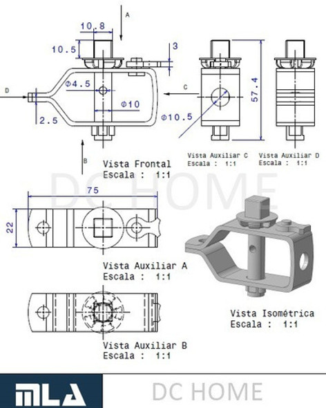 Torniquete Tensor N°3  X 25 Unidades 1
