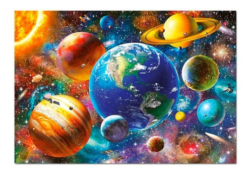 Puzzle Educa X 500 Sistema Solar Art 18449 Loonytoys 1
